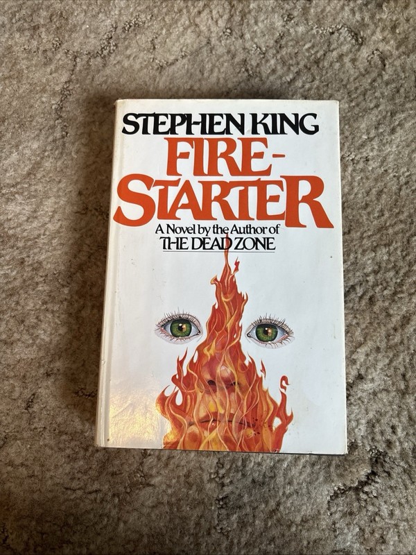 Stephen King FIRESTARTER First Edition 1980 Viking Press Hardcover Dust Jacket