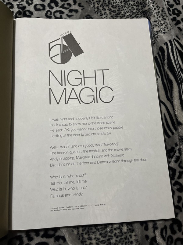 Studio 54: Night Magic by Matthew Yokobosky (2020, Hardcover) gallery