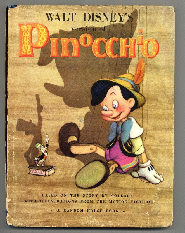 Walt Disney’s Version of Pinocchio HC #1-1ST FR 1939