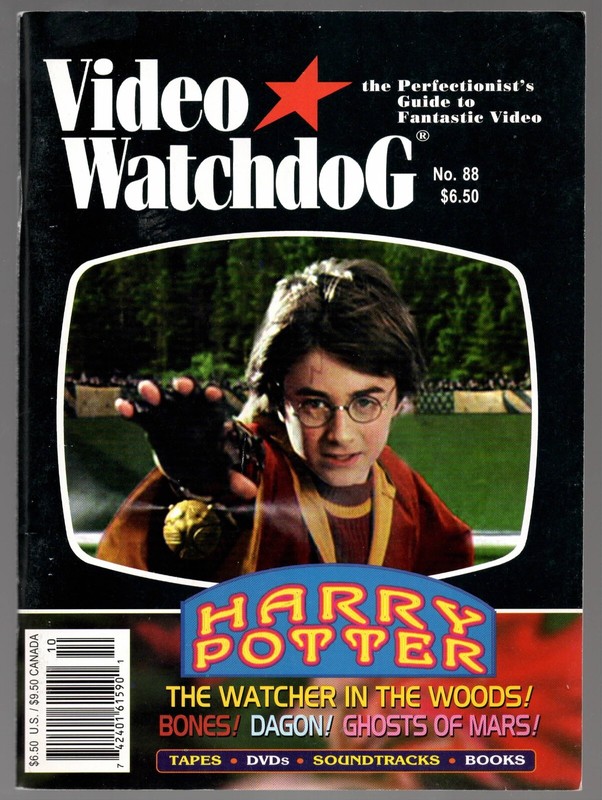 Video Watchdog #88 October 2002 Harry Potter Watcher in the Woods Cannibals