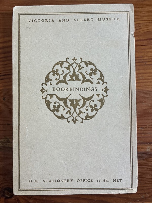 Bookbindings (1950) John P Harthan His Majesty’s Stationary Office London UK