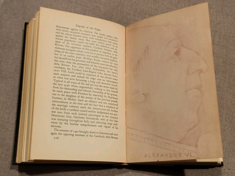 Pageant Of The Popes By John Farrow, Hardcover Book, 1943 Vintage Collectible gallery