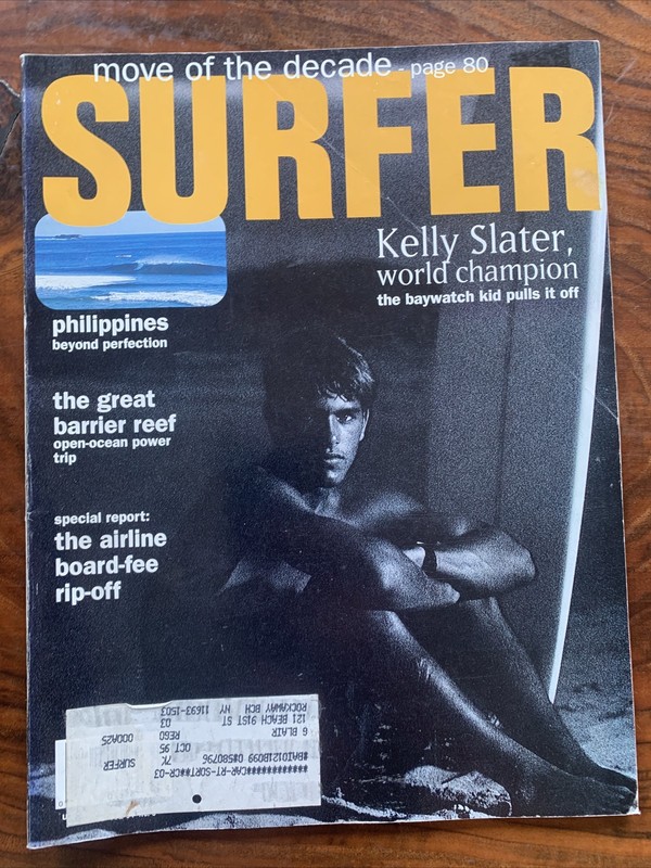 SURFER Magazine, March 1993, Vol. 34, No. 3, Kelly Slater world champ North Oz