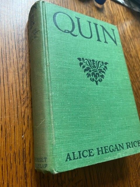 Quin Alice Hegan Rice Grosset & Dunlap 1921