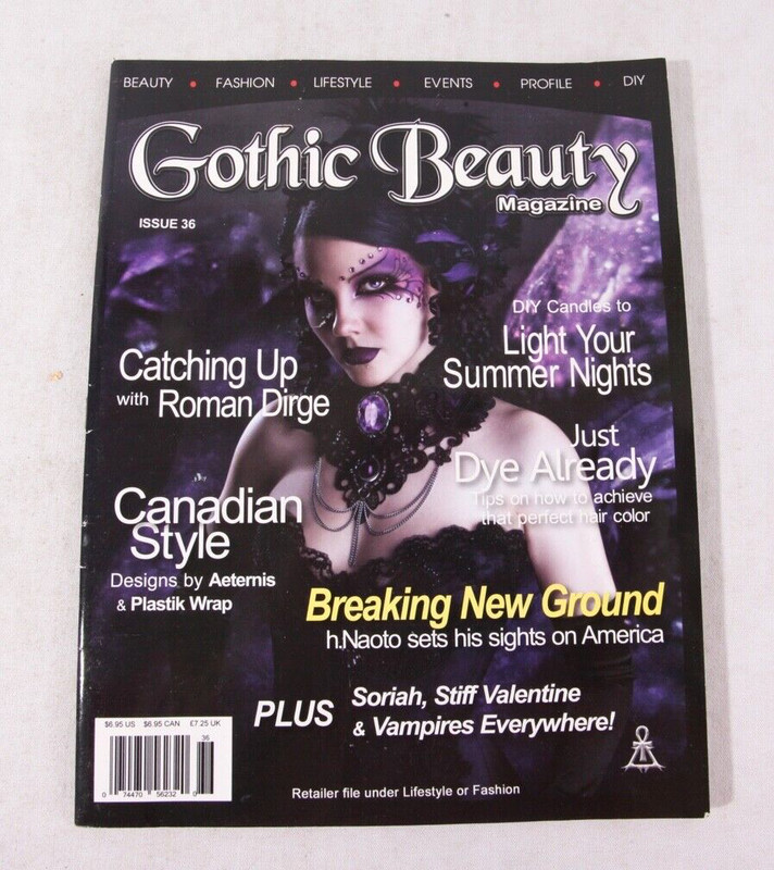 Gothic Beauty Magazine, #36, 2012, VG+