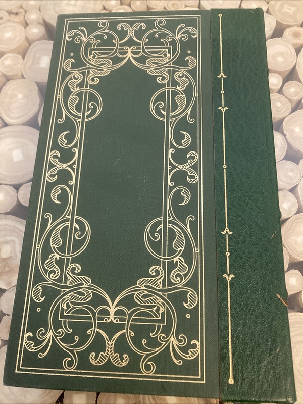 Canterbury Tales Geoffrey Chaucer Franklin Library 1981 Caxton Wood Cuts gallery