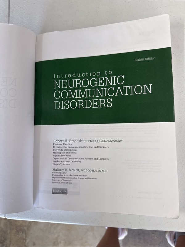 Introduction to Neurogenic Communication Disorders gallery