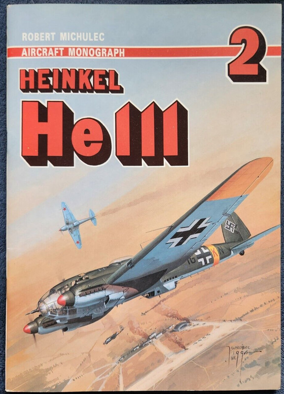AJ Press, Aircraft Monograph No. 2, Heinkel He 111 – Paperback (1994)