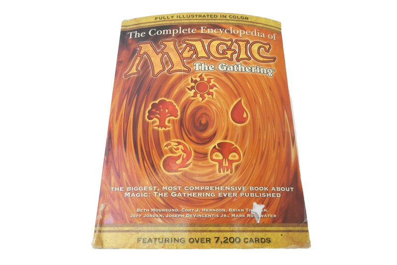 Complete Encyclopedia of Magic The Gathering 1st Edition Printing 2002 MTG