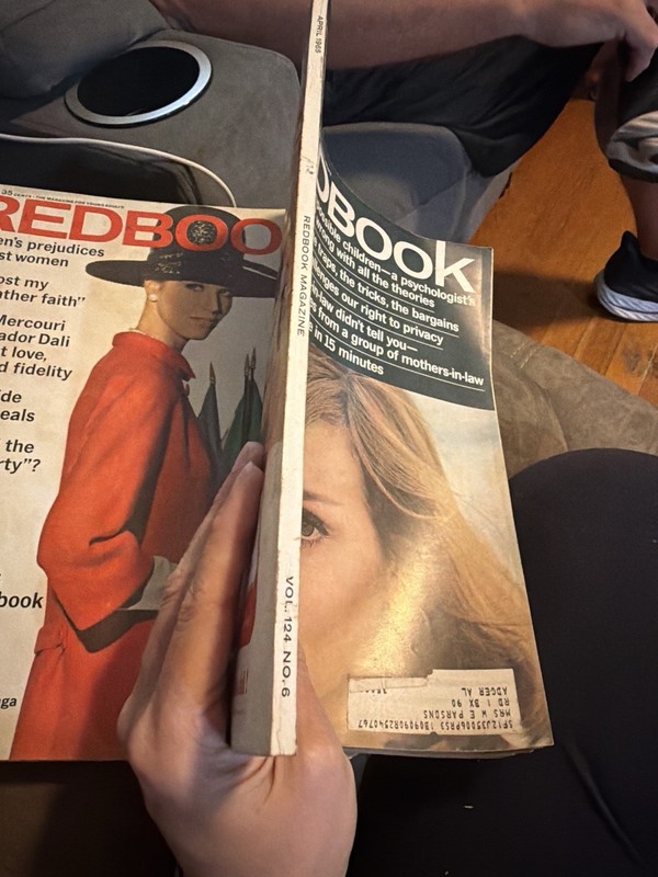 Redbook April 1965 Illustrated Issue Margaret Mead Parenting Psychology Cooking gallery