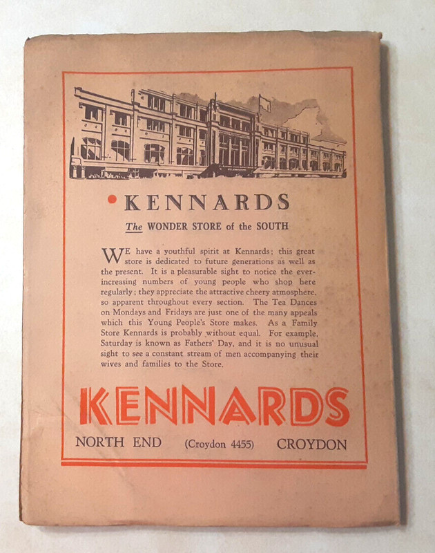Vintage Surrey County UK England Shopping Travel Tourism Guide Book Ads 1920s gallery