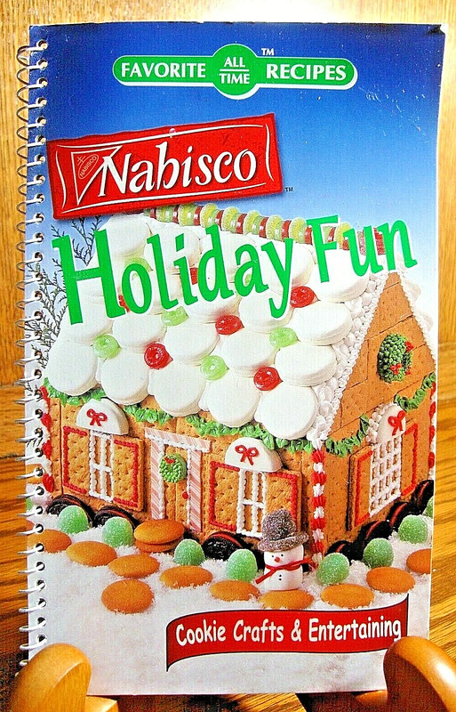 Nabisco Holiday Fun-Cookies Crafts~Entertaining-Favorite Recipes L27/G14
