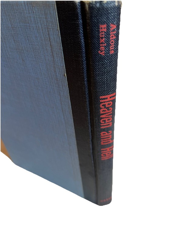 Aldous Huxley Heaven and He’ll Harper 1956 First edition No Dust jacket gallery