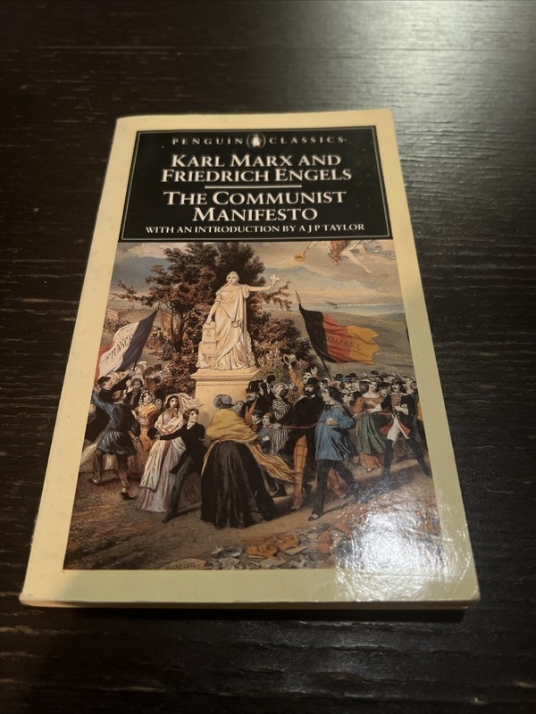 Communist Manifesto by Frederick Engels, A. J. P. Taylor and Karl Marx (1985,…