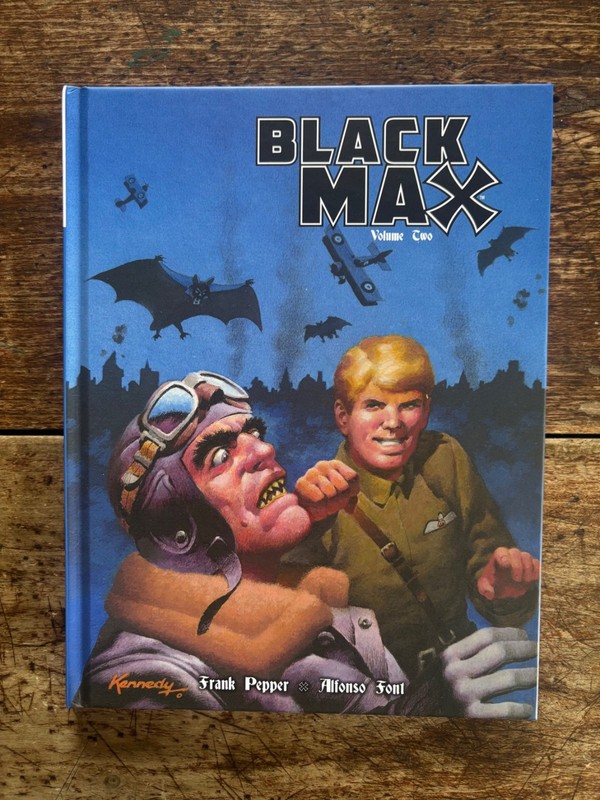 BLACK MAX Volume 2/Rebellion/Limited Edition Hardback Collection/Pepper/Font/NM