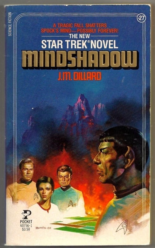 Mindshadow (Star Trek 27) – mass market paperback J. M. Dillard
