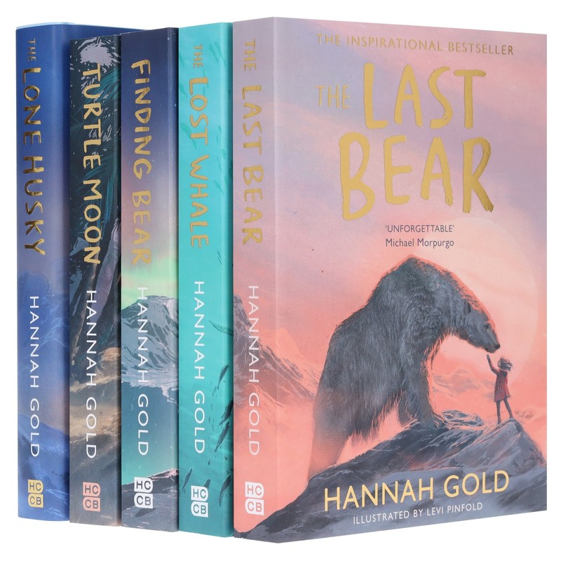Hannah Gold Colllection Illustrated 5 Books Set – Ages 8+ – Paperback/Hardback