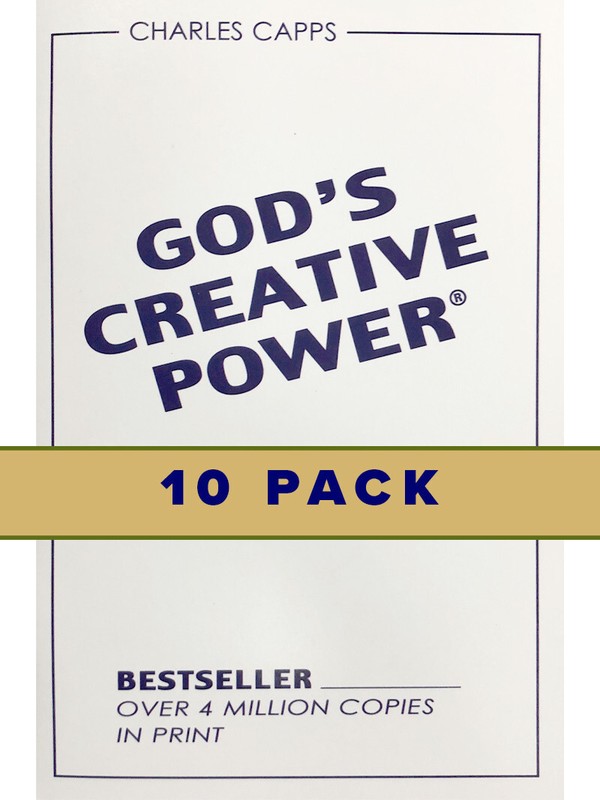 10 PACK: God’s Creative Power Will Work for You (10 Copies) – by Charles Capps