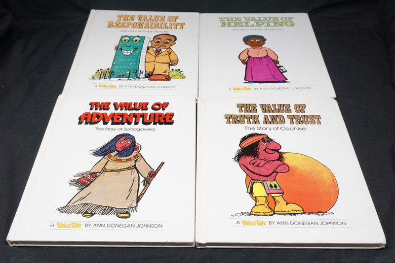 The Value Tales Lot of 25 Hard Cover Books 1970s and 1980s First/Second Editions gallery
