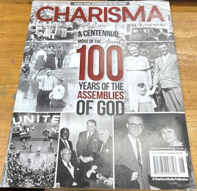 Charisma Special Issue Aug 2014 Centennial 100 Years Assemblies of God Strang