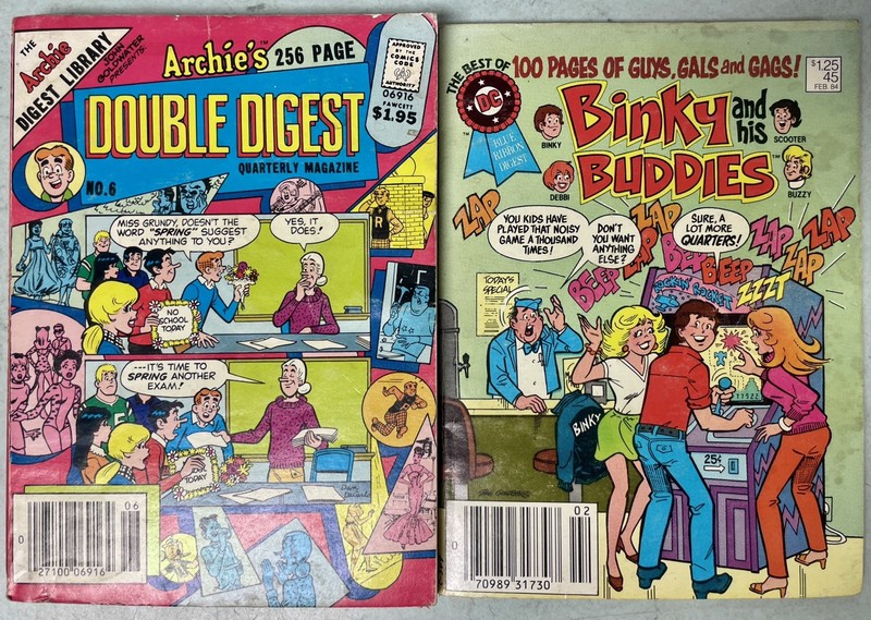 Archie digests lot; 11 from early 1980s: Laugh, JokeBook, Double Digest, more! gallery