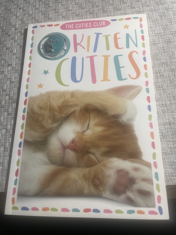 Rosie Greening, The Cuties Club:Kitten Cuties with necklace, like new