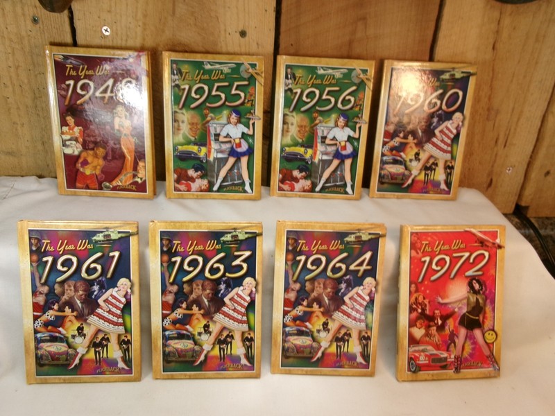 8 Flickback The Year Was 1948 1955 1956 1960 1961 1963 1964 1972 Mini Books
