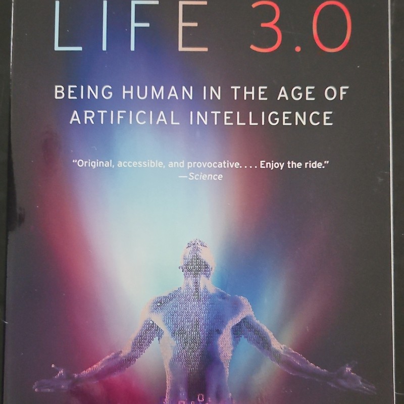 Life 3.0 by Max Tegmark Paperback Nonfiction Science Artificial Intelligence