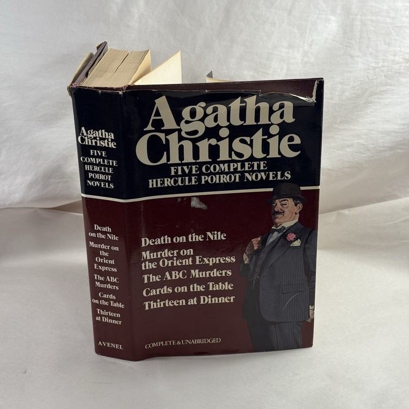 Five Complete Hercule Poirot Novels by Agatha Christie Death on the Nile – HC