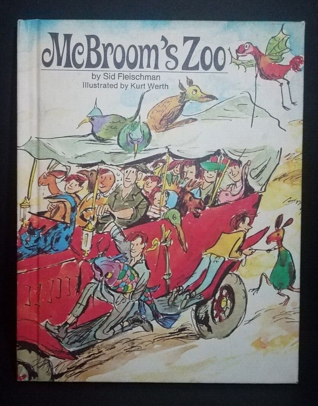 Vintage McBroom’s Zoo by Sid Fleishman – Hardcover – Children’s Book