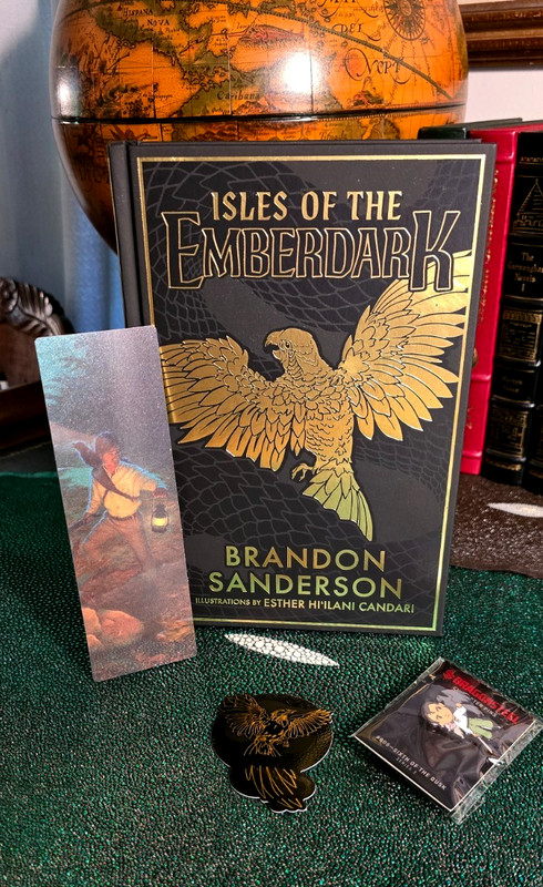 Isles of the Emberdark; Brandon Sanderson; Dragonsteel; First Edition 1st Print