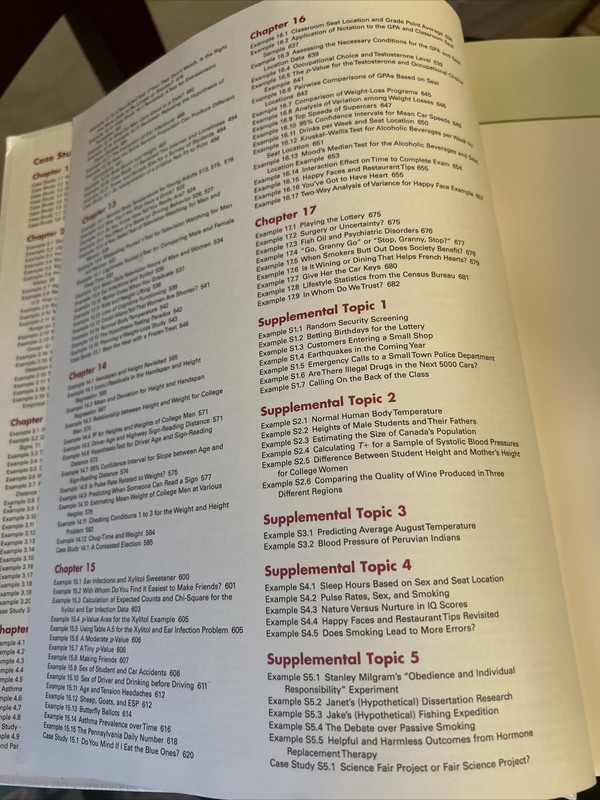 Mind on Statistics by Robert F. Heckard and Jessica M. Utts (2014, Hardcover,... gallery