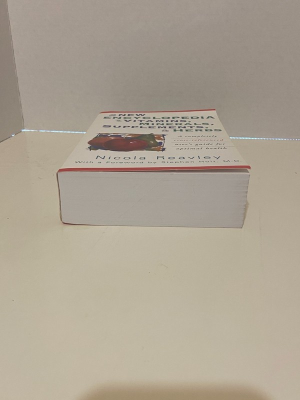 800 pages! The New Encyclopedia of Vitamins, Minerals, Supplements, & Herbs gallery