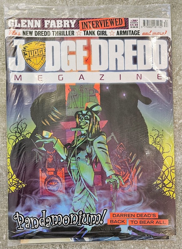 Judge Dredd Megazine – Volume 5 – Issue 287 – Sealed – Brand New – Unread