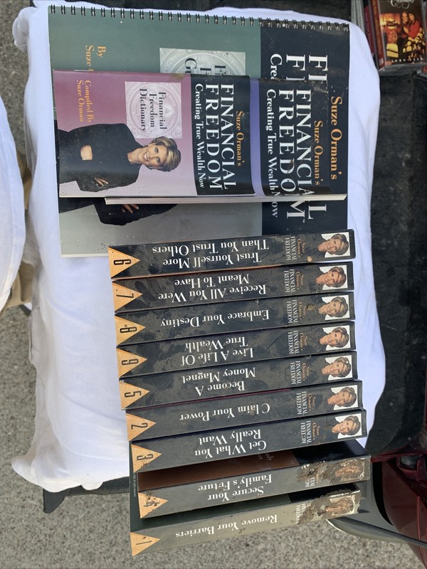 Suze Orman’s Financial Freedom Audio Cassette Tape Set Creating True Wealth