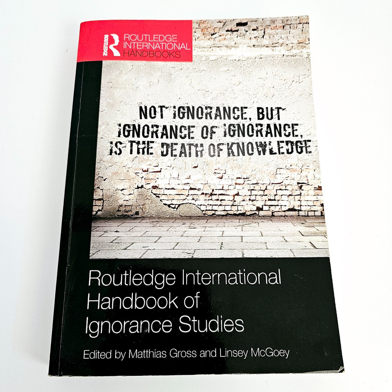 Routledge Handbook of Ignorance Studies Social Science Paperback Free Postage
