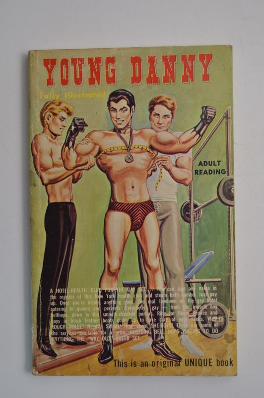 Vintage Gay Adult Pulp Fiction Romance Book Young Danny Fully Illustrated 1966