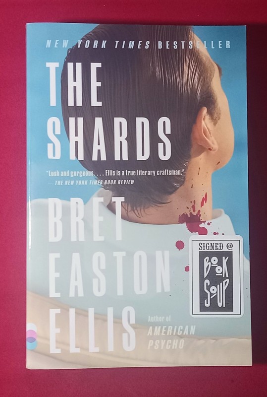 SIGNED AUTOGRAPHED THE SHARDS BRET BRETT EASTON ELLIS PAPERBACK BOOK FX TV gallery