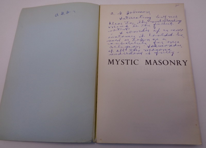 Mystic Masonry and the Bible by Corinne Heline (1963): 1st Bound Edition, Occult gallery