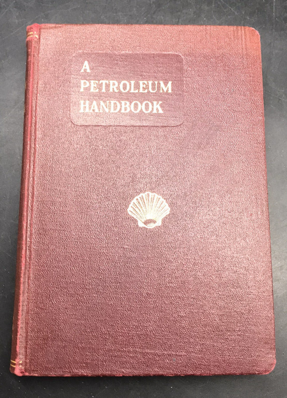 1938 A PETROLEUM HANDBOOK 2nd Edition Royal Dutch Shell Group 473 Pages VTG