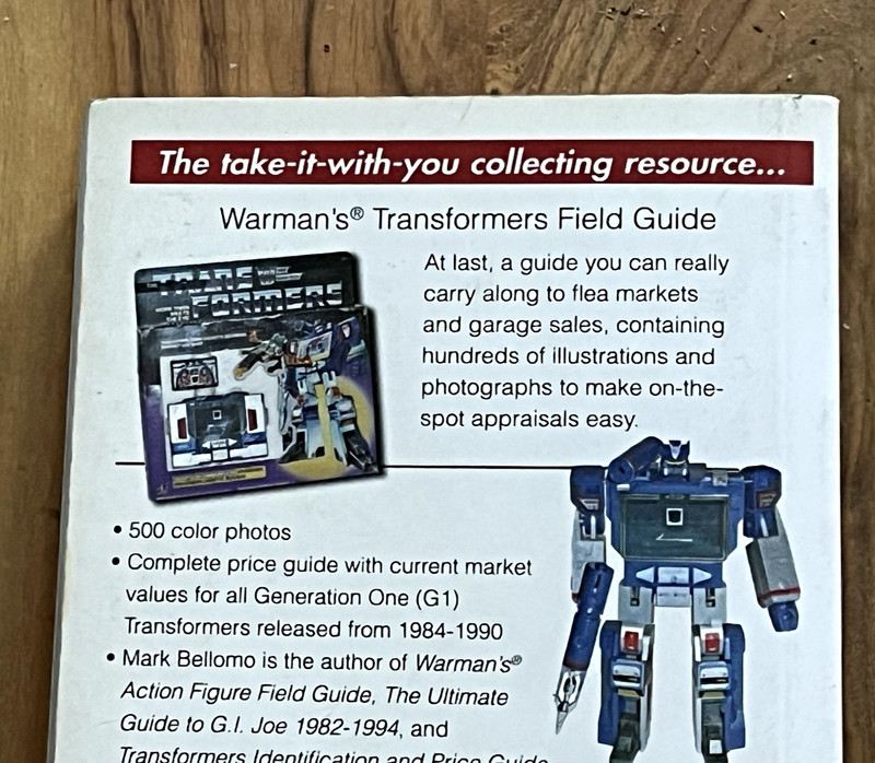 Warman's Transformers Field Guide: Values and Identification 510 Pages Vtg 2007 gallery