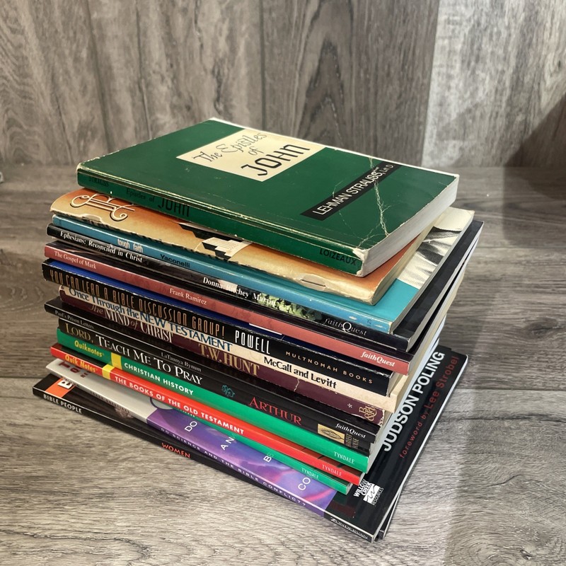 Lot 16 Bible Study Books Small Group Devotionals Zola Levitt Covenant Press PB
