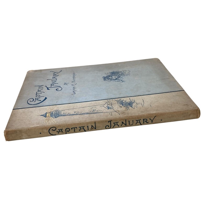 Captain January Laura E Richards 1894 Antique Book Lighthouse Keeper gallery