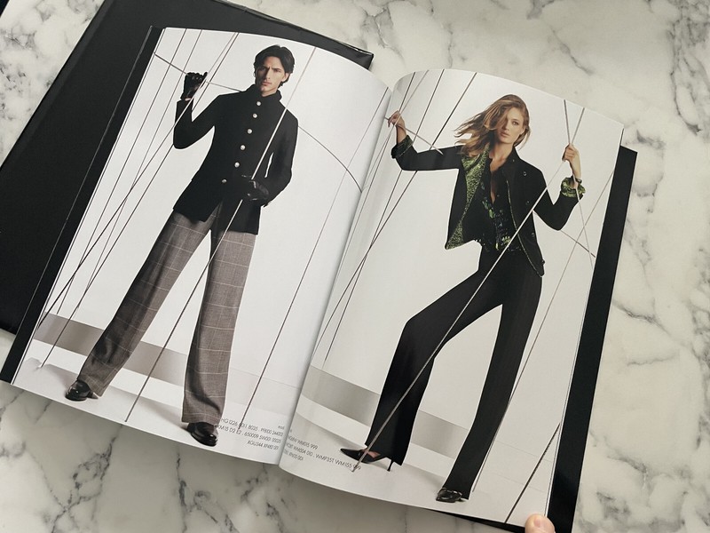 GIORGIO ARMANI CATALOG FASHION BOOK COLLEZIONI Fall Winter 2005-2006 Mens Womens gallery