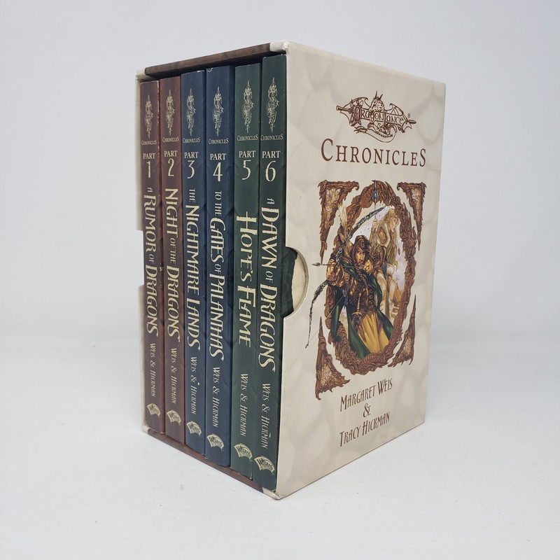 Dragonlance Chronicles 1-6 Box Set by Margaret Weis and Tracy Hickman (PB)