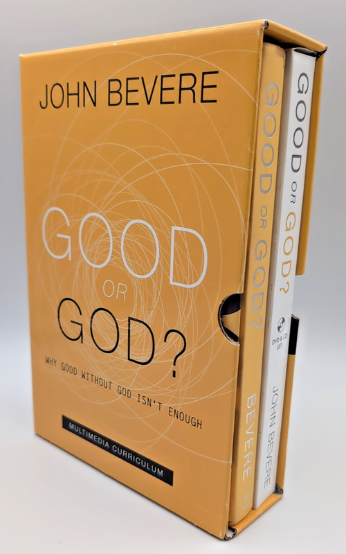 John Bevere Good or God? DVD Curriculum Kit w/ Book & Study Guide – READ DESC