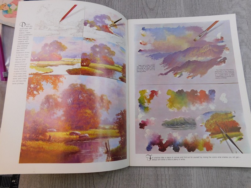 Landscapes & Seascapes Anton Gutknecht Walter T Foster Vintage Art Painting Book gallery