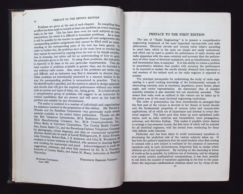 Radio Engineering by Frederick Emmons Terman, 1937 2nd Edition, McGraw-Hill HB gallery