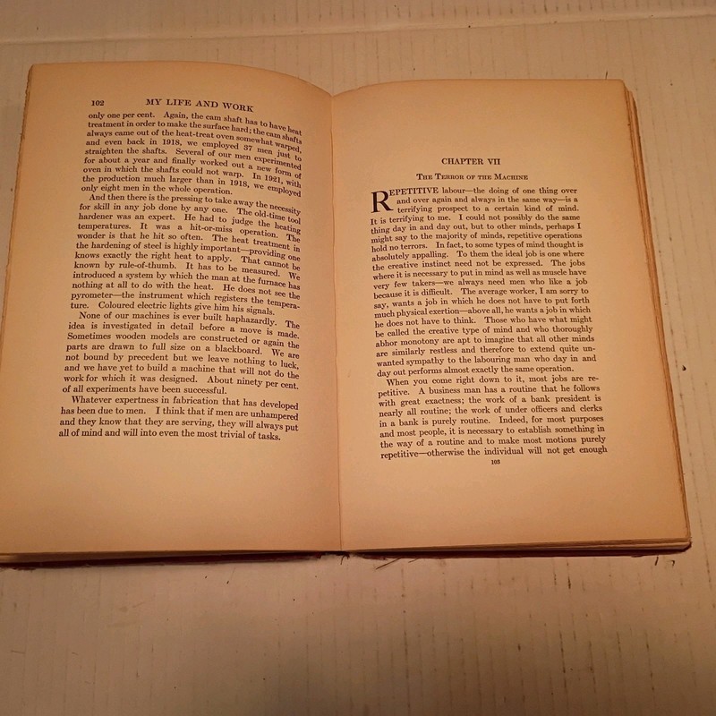 1922 My Life And Work By Henry Ford gallery