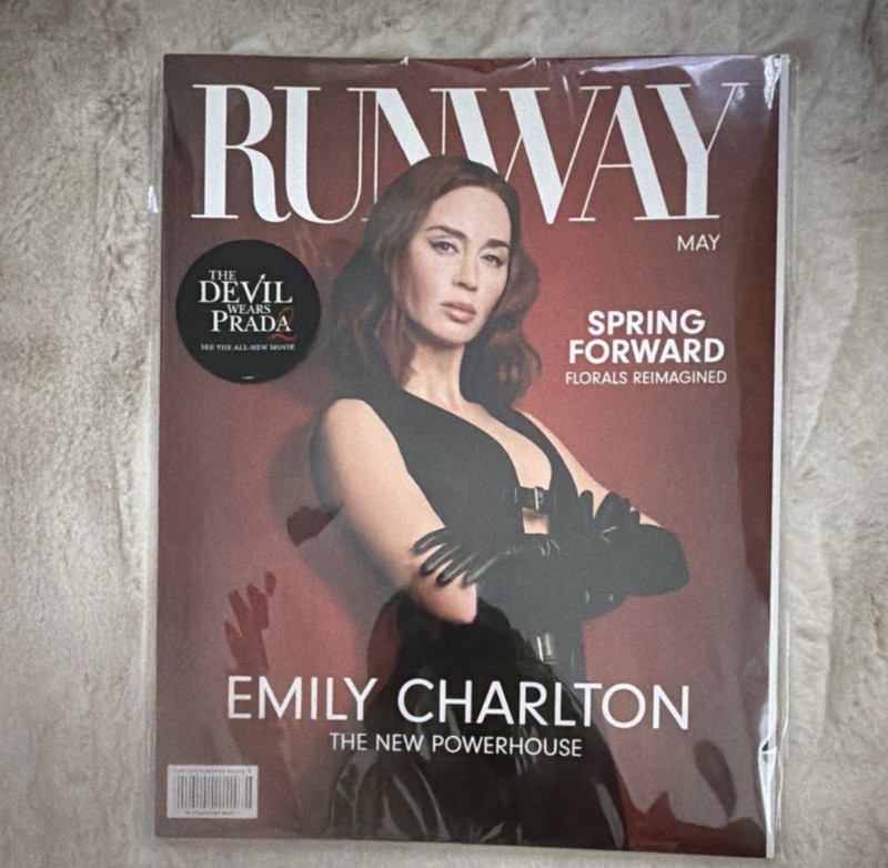 RUNWAY May 2026 Magazine Devil Wears Prada 2 unsealed rare